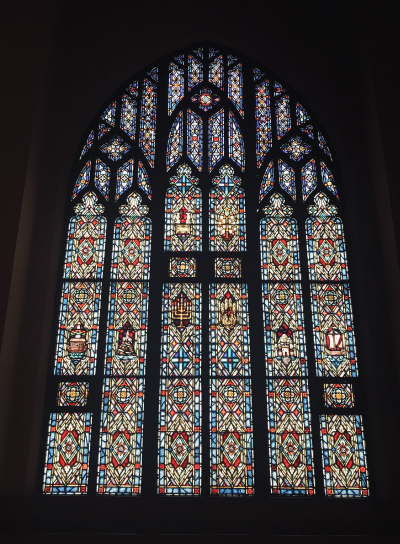 Stained Glass Window at Grace Lutheran Church