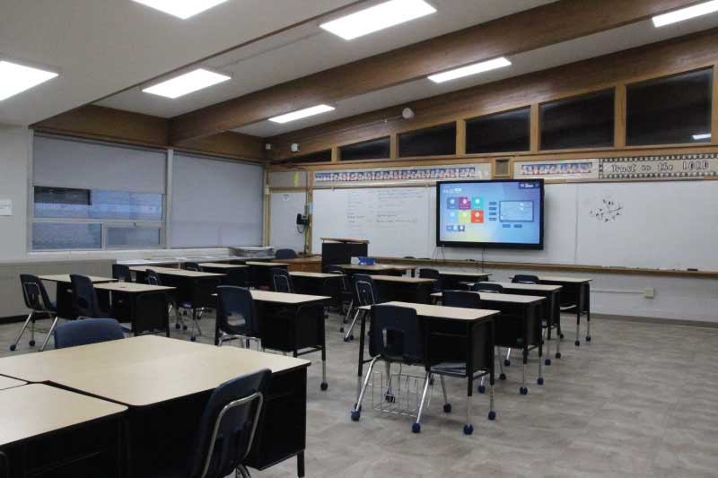 upper-class Upper Classroom